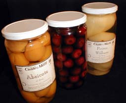 Fruits au sirop