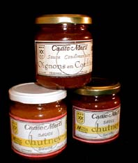 Sauces (pommes reinette et oignons doux)